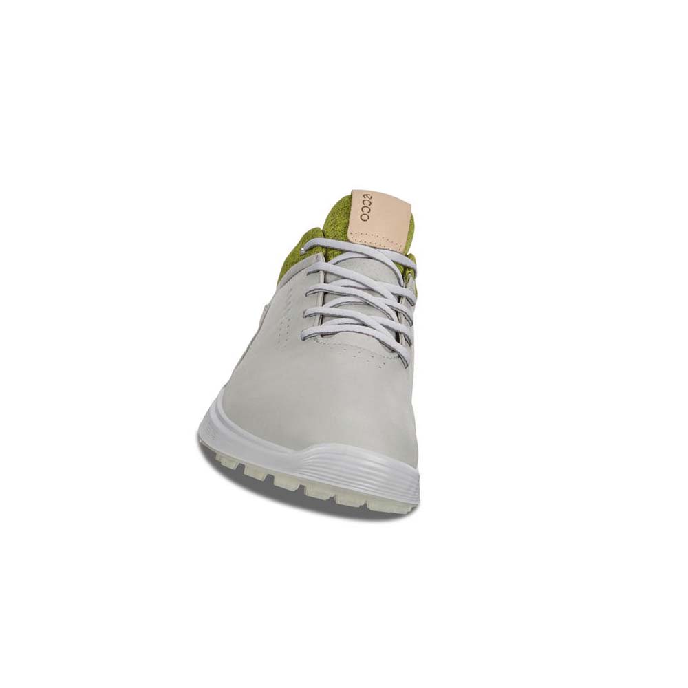 Men's Ecco S-three Spikeless Golf Shoes Beige | Canada 556EBC